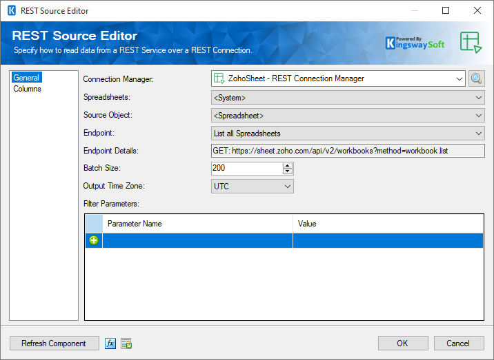 Zoho Sheet Source component.png